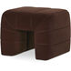 Verity 18 inch Brown Stool